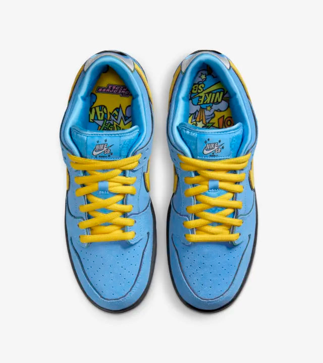Cop Underdog Nike SB Dunk Low Pro x Powerpuff Girls Bubbles - view 3