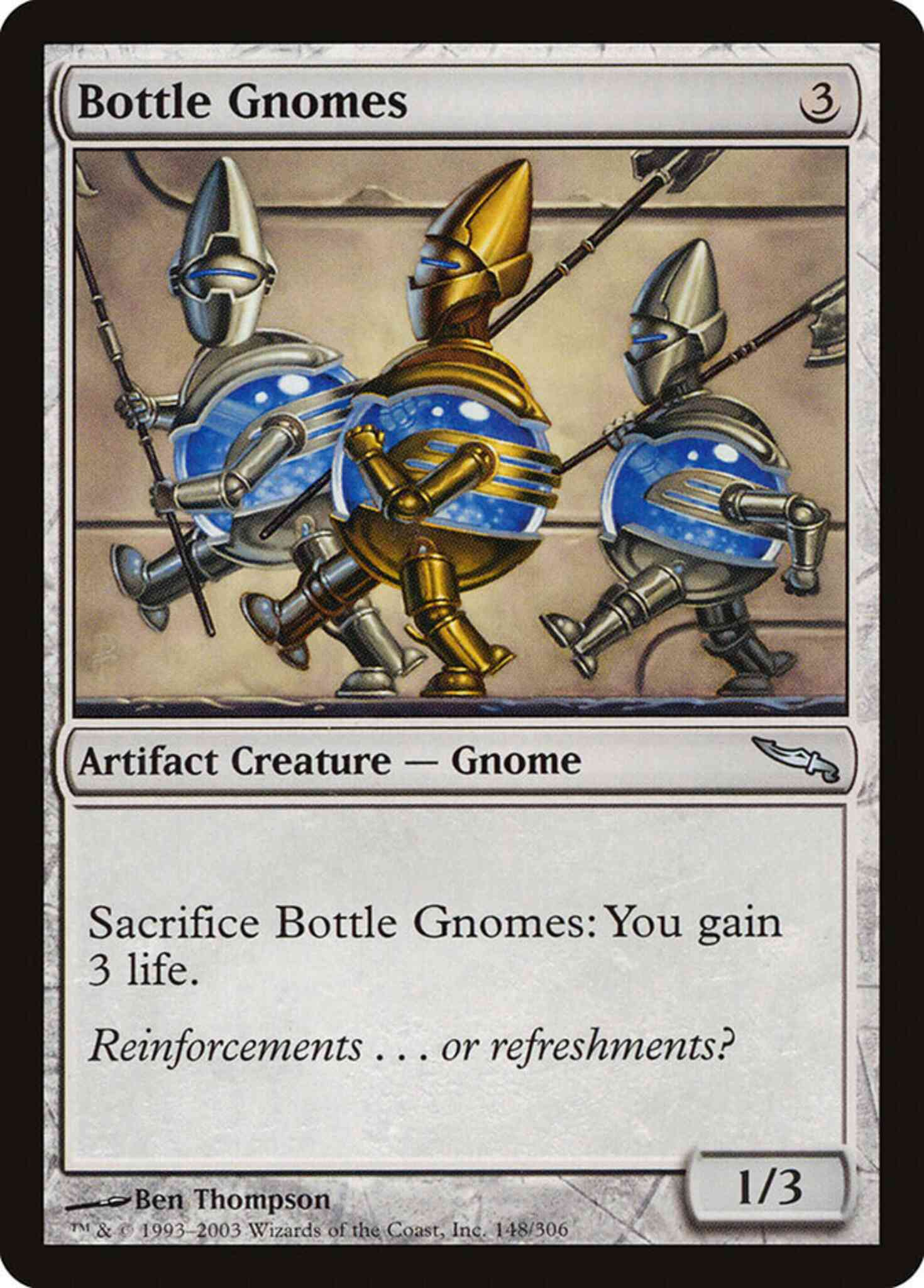 Bottle gnomes 148 – Magic Bottle Gnomes [148] [Mirrodin] [Non-Foil]