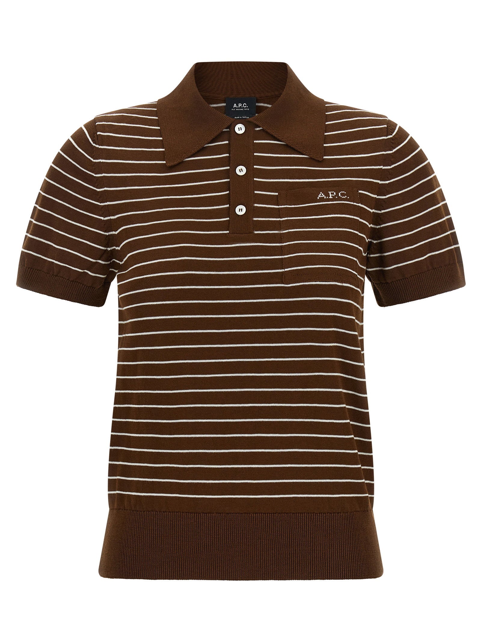 A.p.c. Aline Polo Shirt – 100% cotton