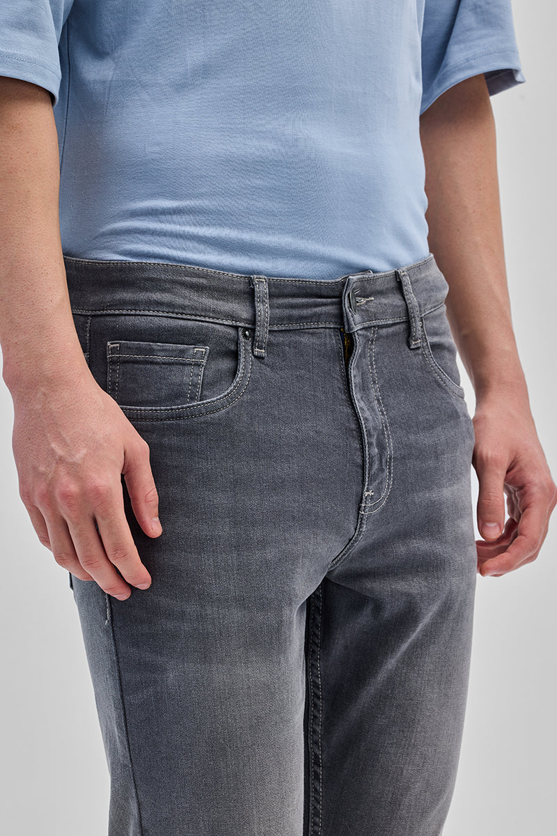 SNITCH Grey Skinny Fit Jeans - view 6