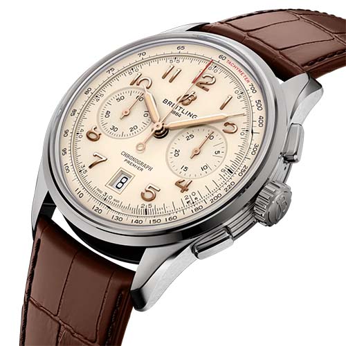 Breitling Premier B01 Chronograph 42 DIAL MEN 42mm AB0145221B1P2 - view 2