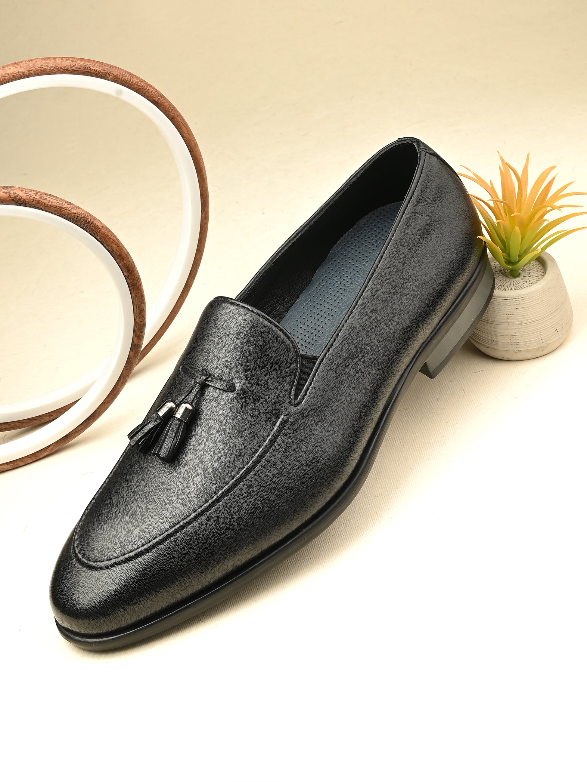 Rover Tassel Loafers by Aspeerio - view 2