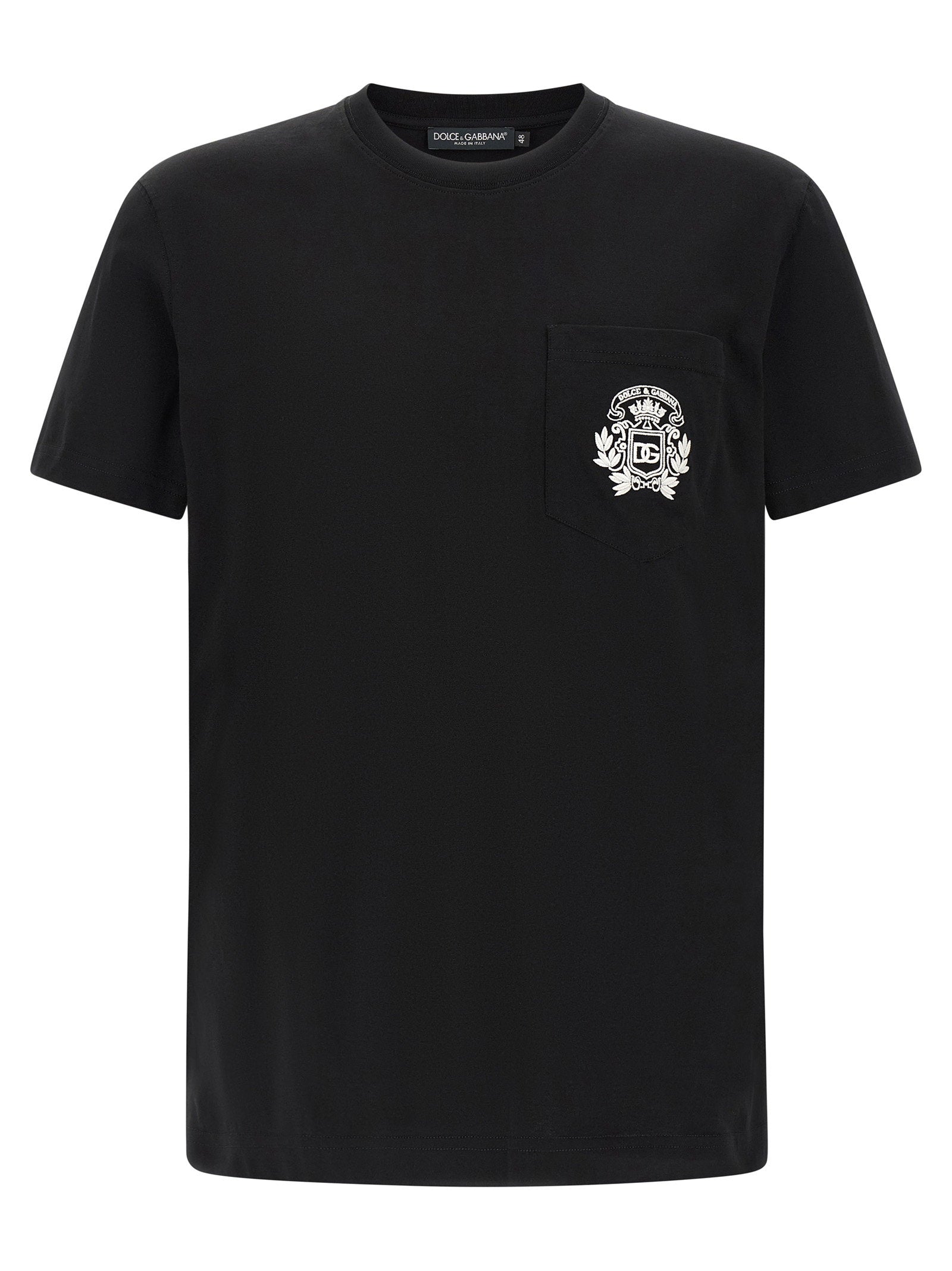 Dolce & Gabbana Dg Embroidered T-shirt – 100% cotton