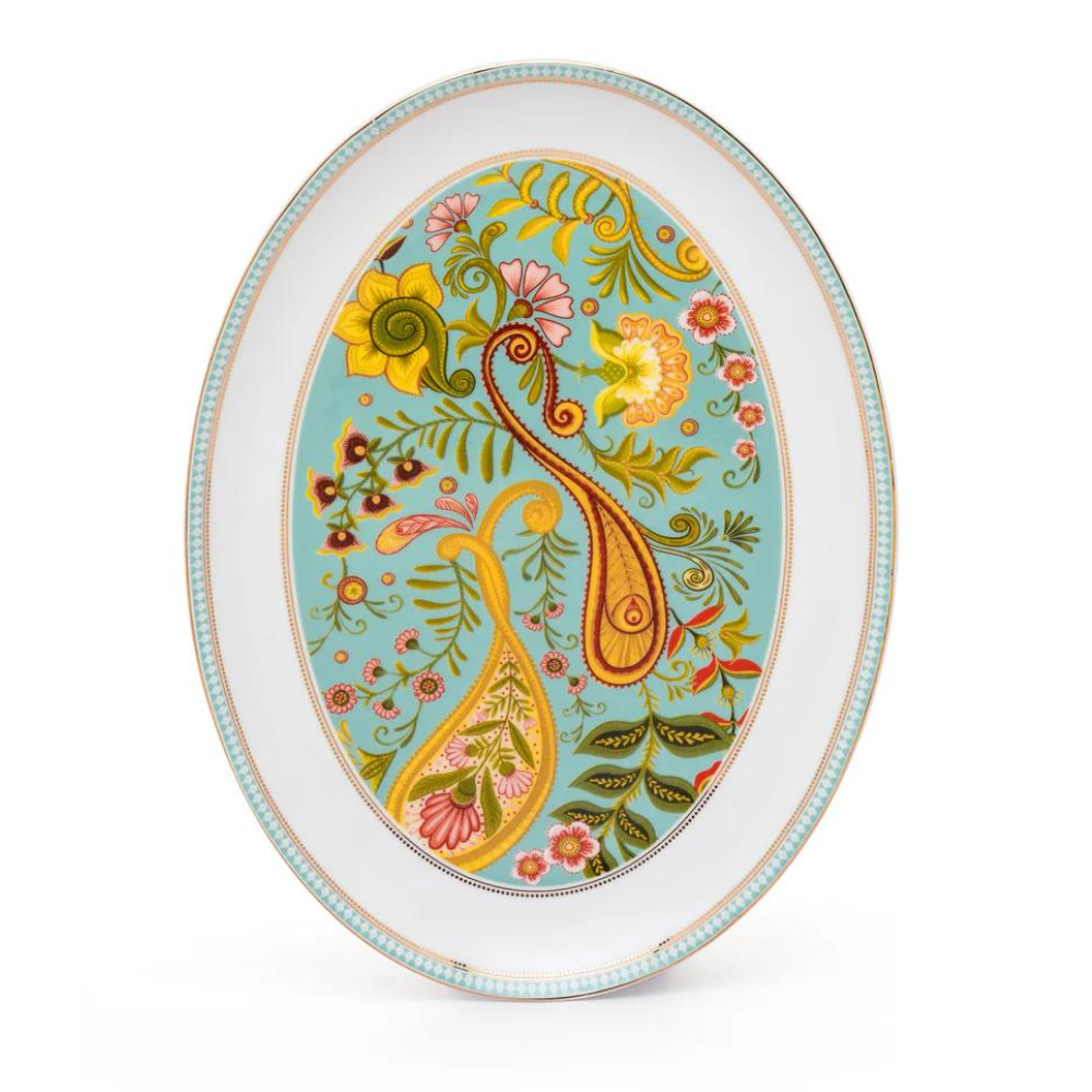Clay Craft Urmi Fiesta Ceramic Dinner Set | Set of 34 Pcs - view 2