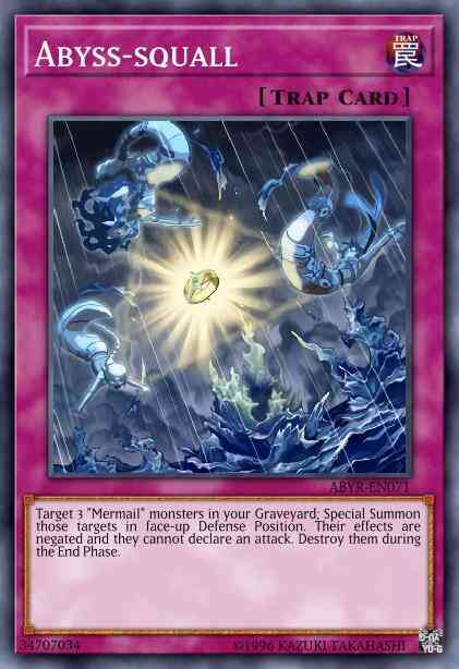 Yu-Gi-Oh! Abyss-squall - ABYR-EN071 - Super Rare - Unlimited