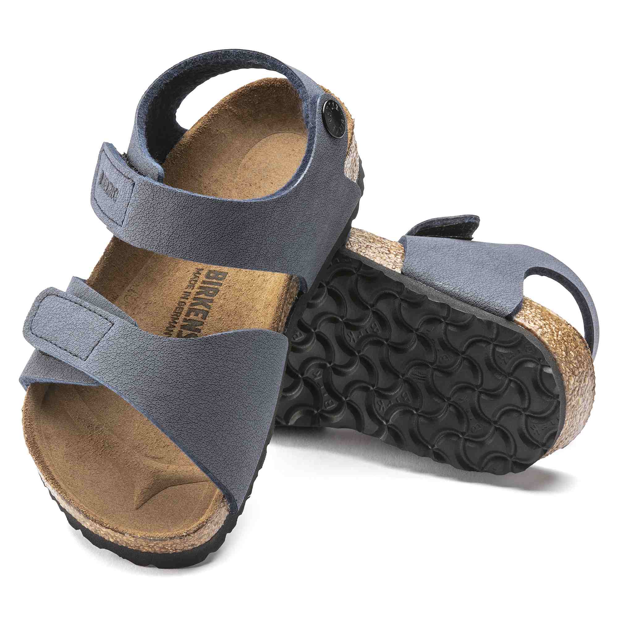 Birkenstock Palu Kids Birko-Flor – Blue Blue/Navy