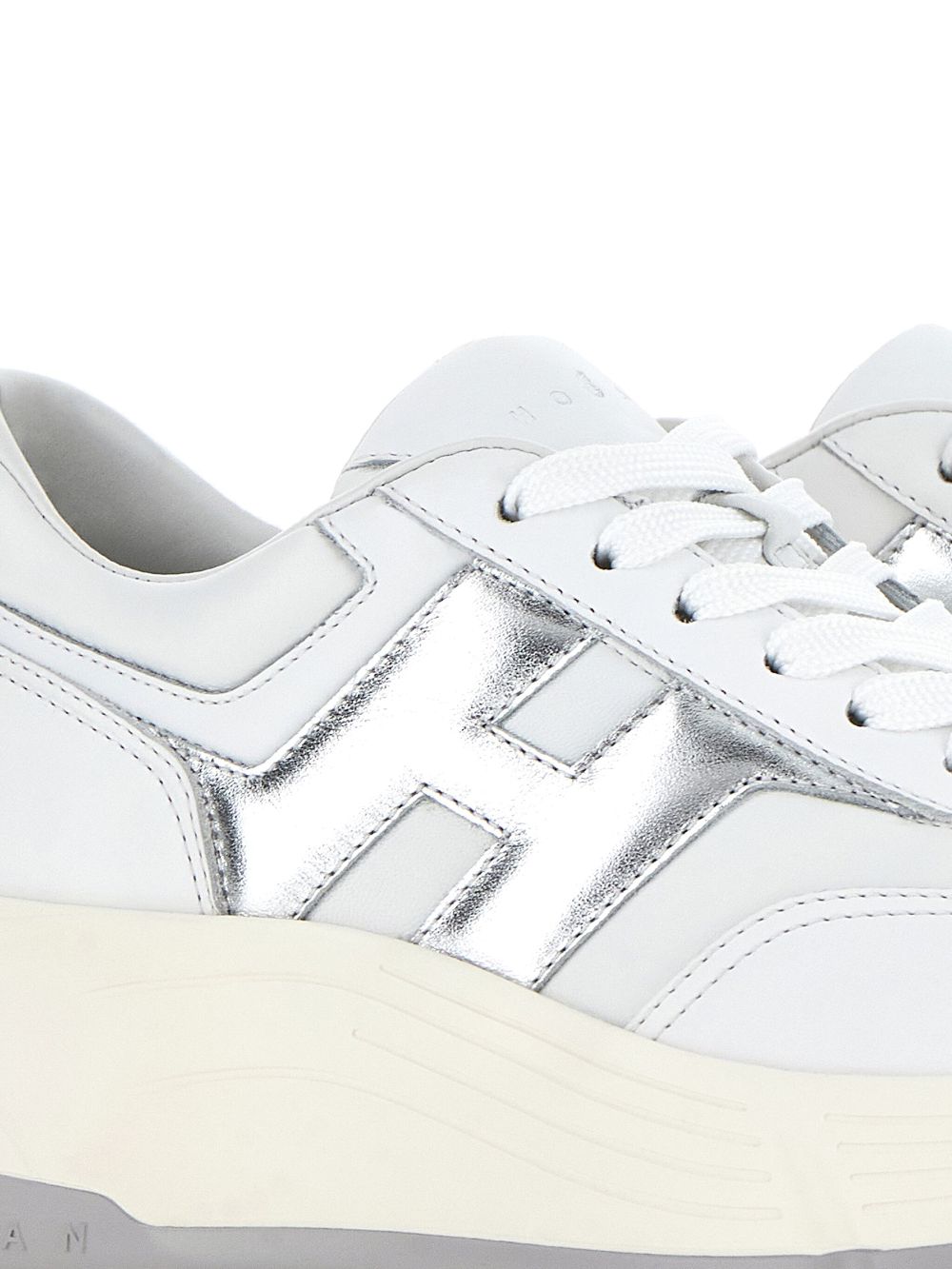 Hogan Hi-Fi leather sneakers – Calf Leather 100% - view 4