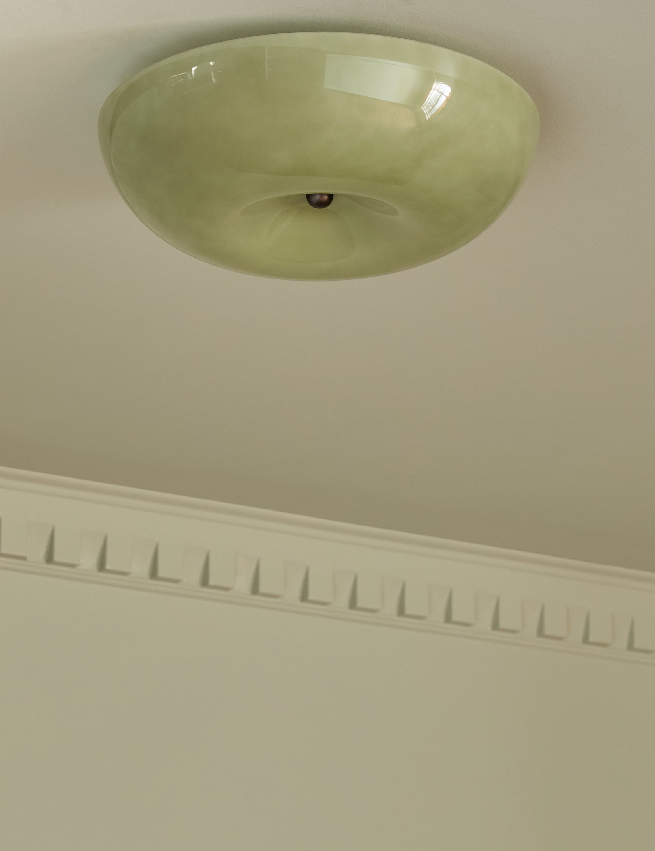 Lulu and Georgia Bobbin Flush Mount Light - view 2