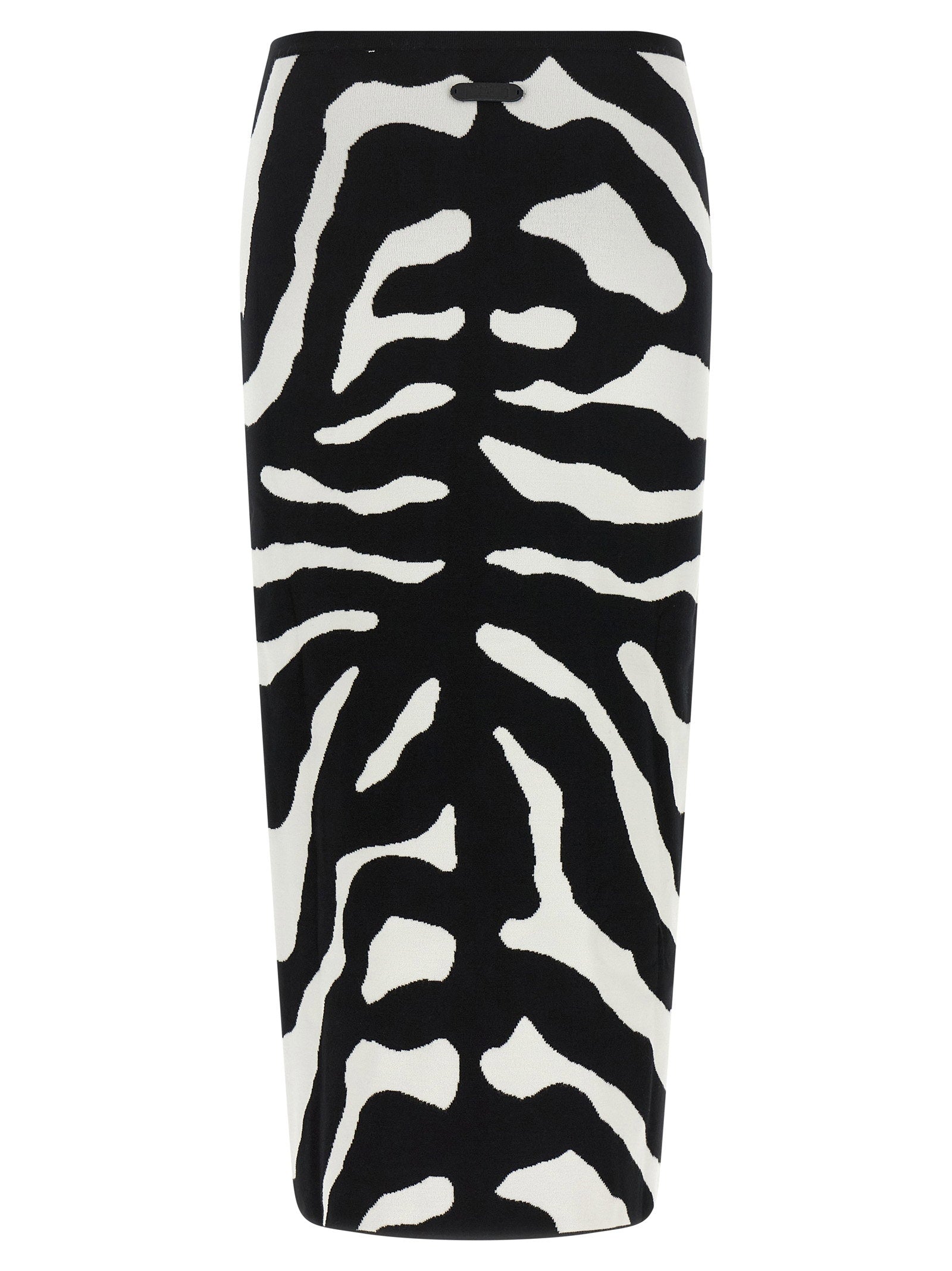 Moschino Zebra Intarsia Skirt - view 2