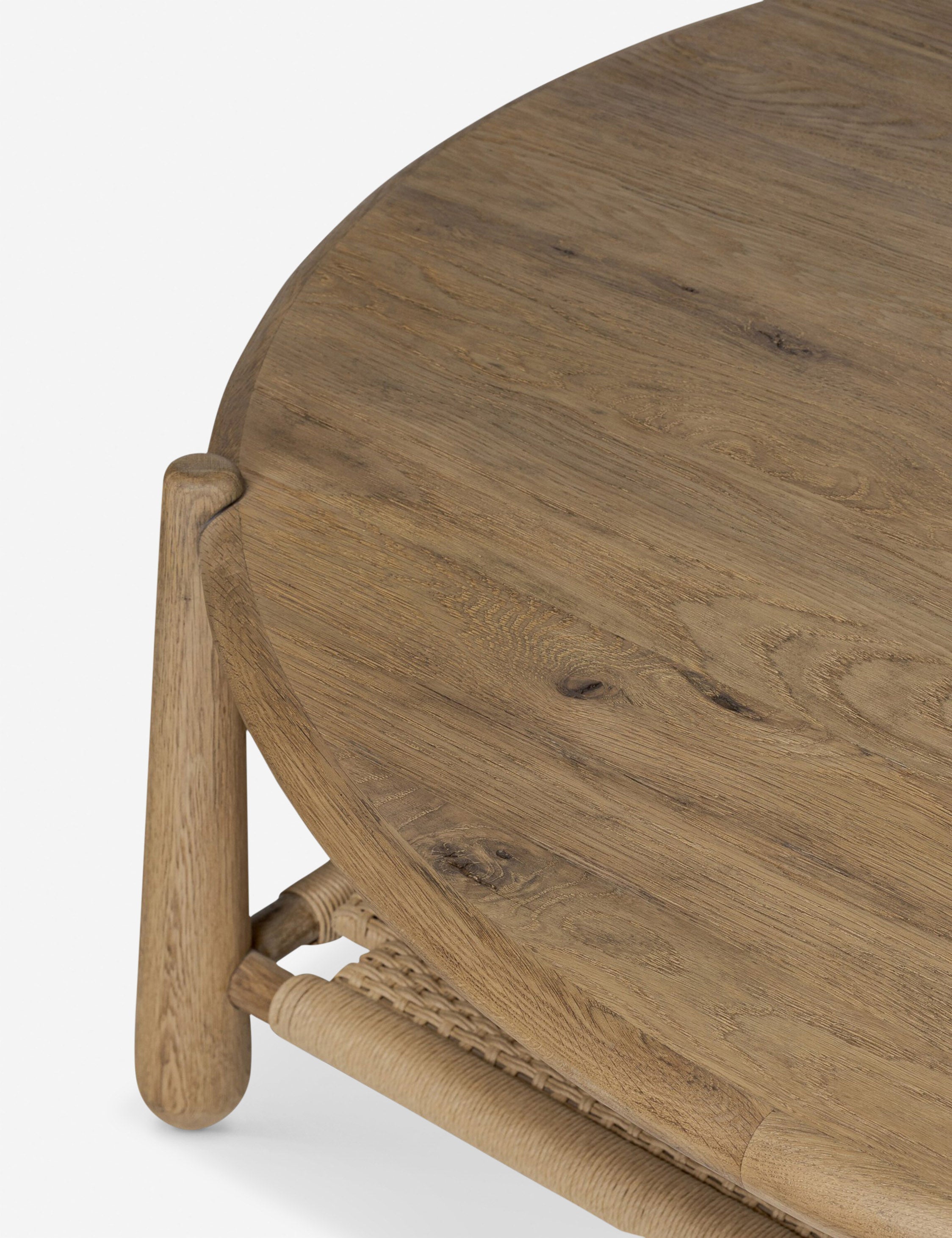 Lulu and Georgia Salvador Round Coffee Table by Amber Lewis x Four Hands - view 5