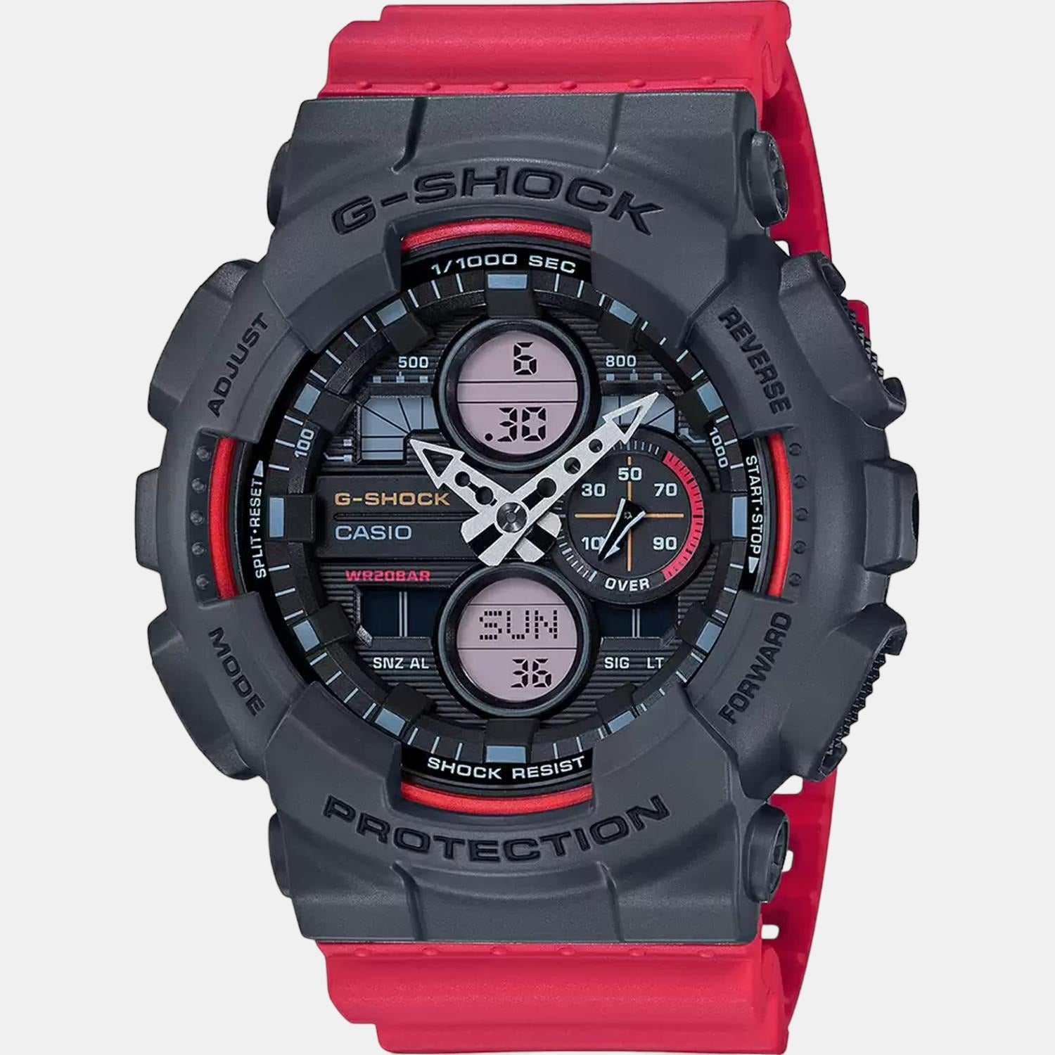 Casio G-Shock Men Quartz Black Dial Analog-Digital Resin Watch G978 - view 2