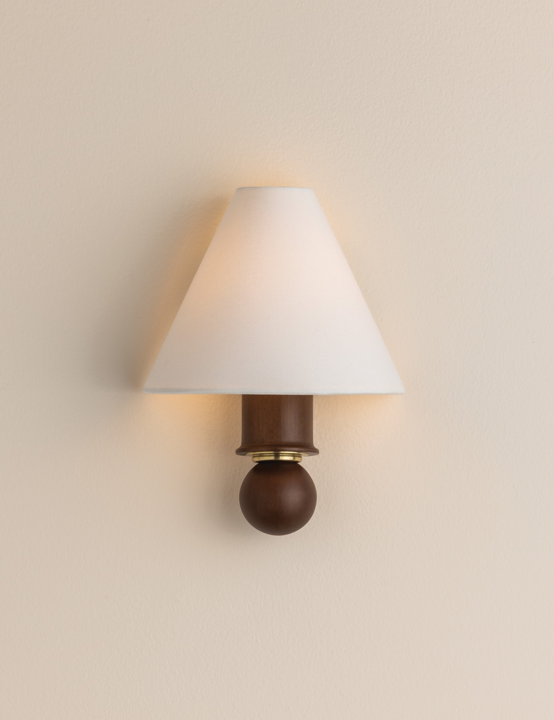 Lulu and Georgia Dorell Sconce – Brown - view 2