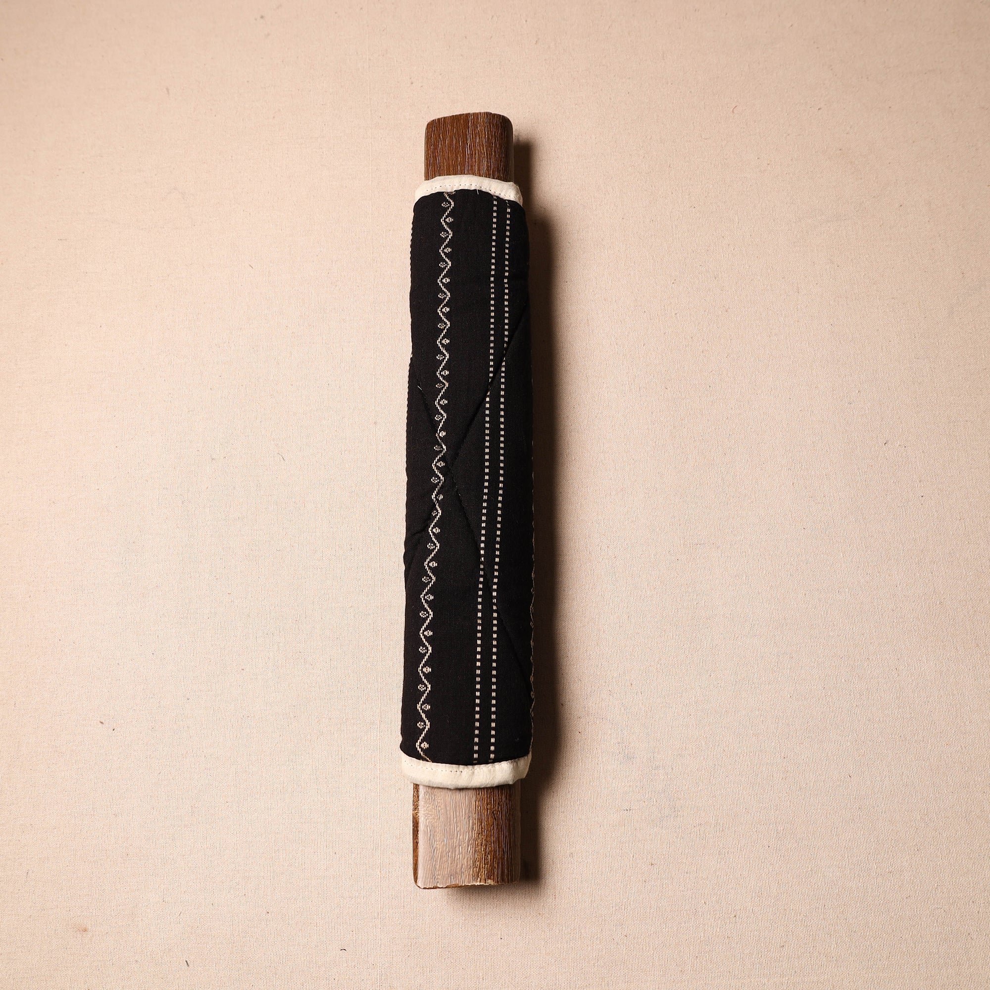 JALPARI Black - Handmade Cotton Fridge Handle Cover 61