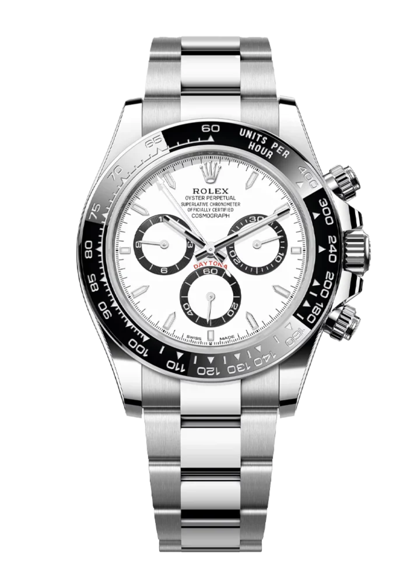 Cop Underdog Rolex Cosmograph Daytona Steel White Dial 126500LN