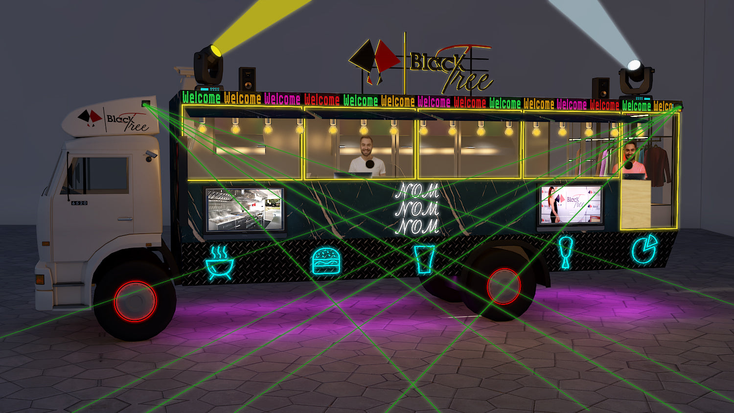 BlackTree ???? Brand New 22-ft Food Truck For Sale – Fully Equipped & Ready To Roll! ????