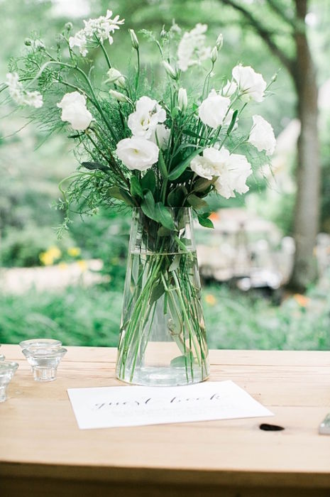 fiftyflowers.com Chic Green and White Wedding Flowers - view 11