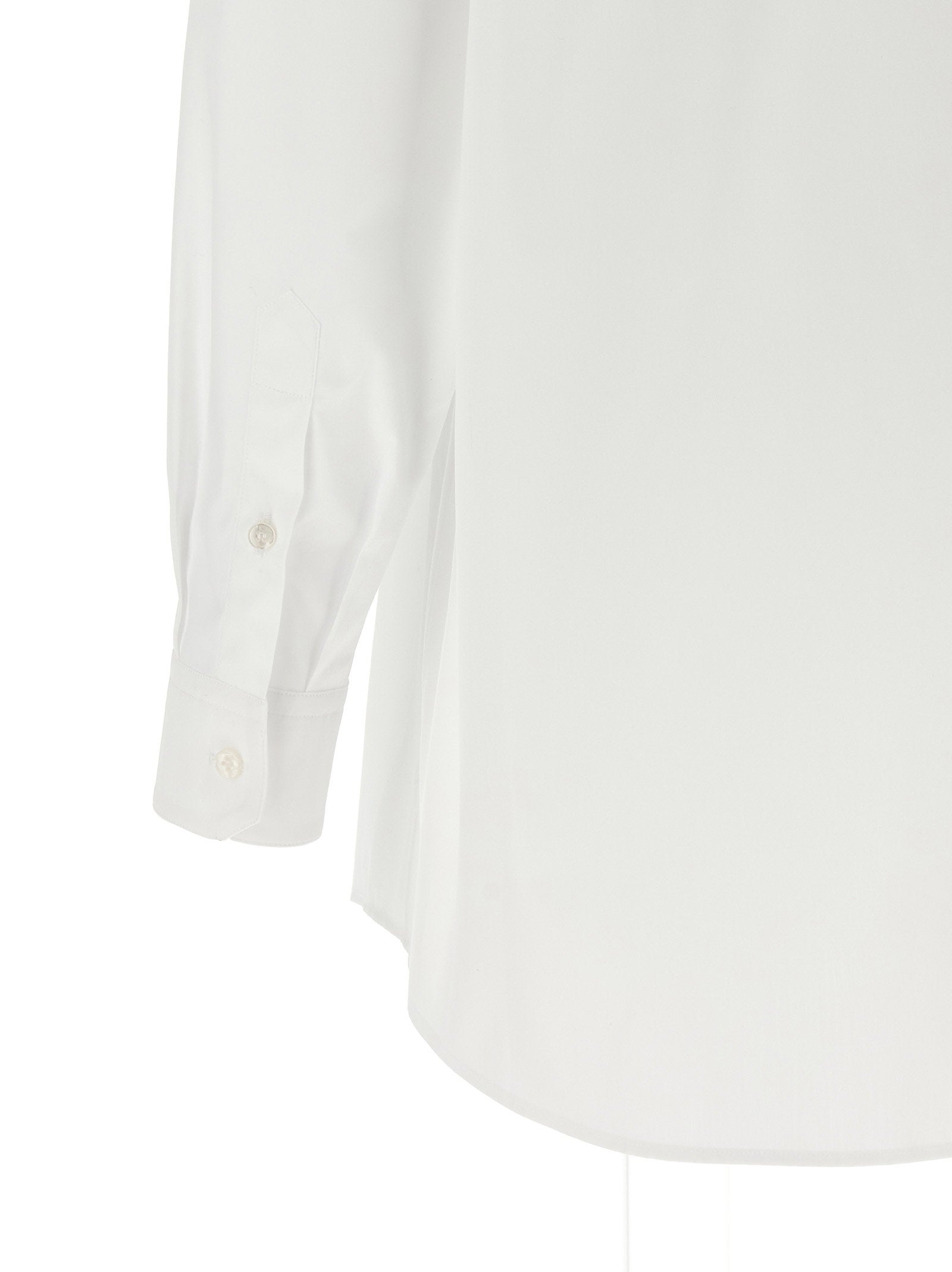 Dolce & Gabbana Shirt With Scarf – 70% cotton, 30% silk - view 5