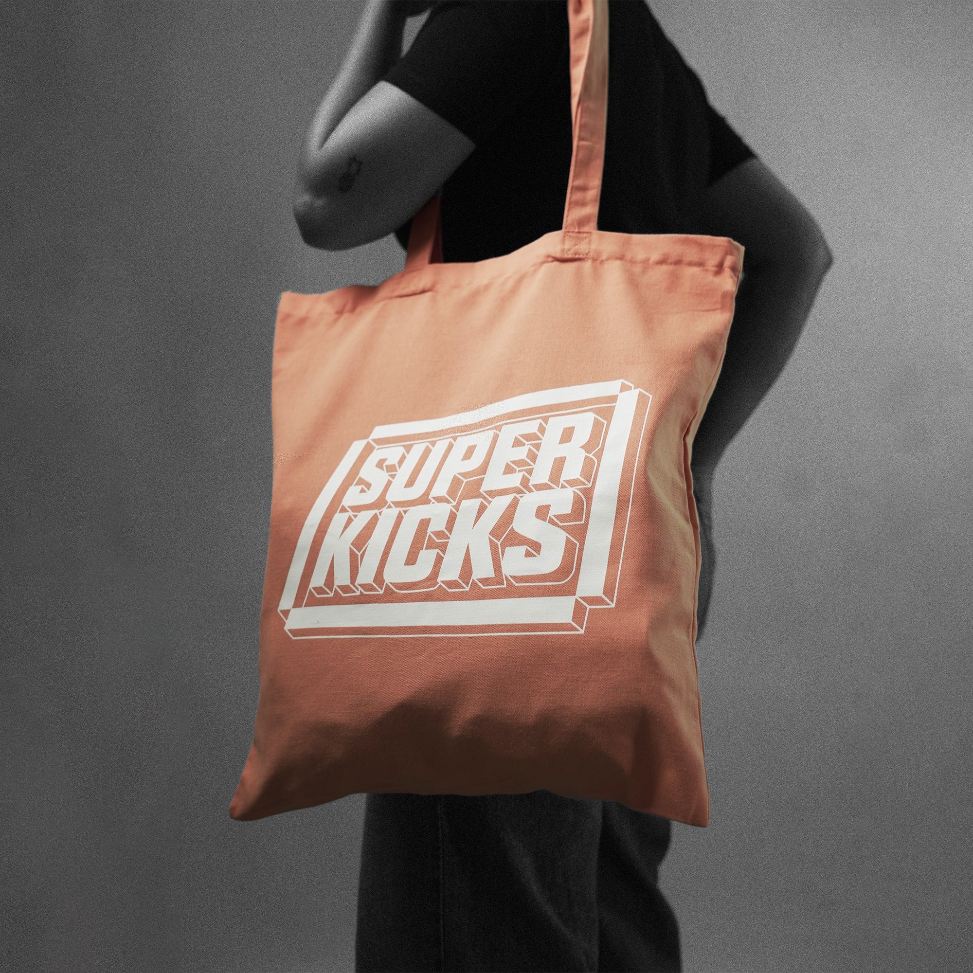 Superkicks | SUPERKICKS 3D LOGO M TOTE { PEACH