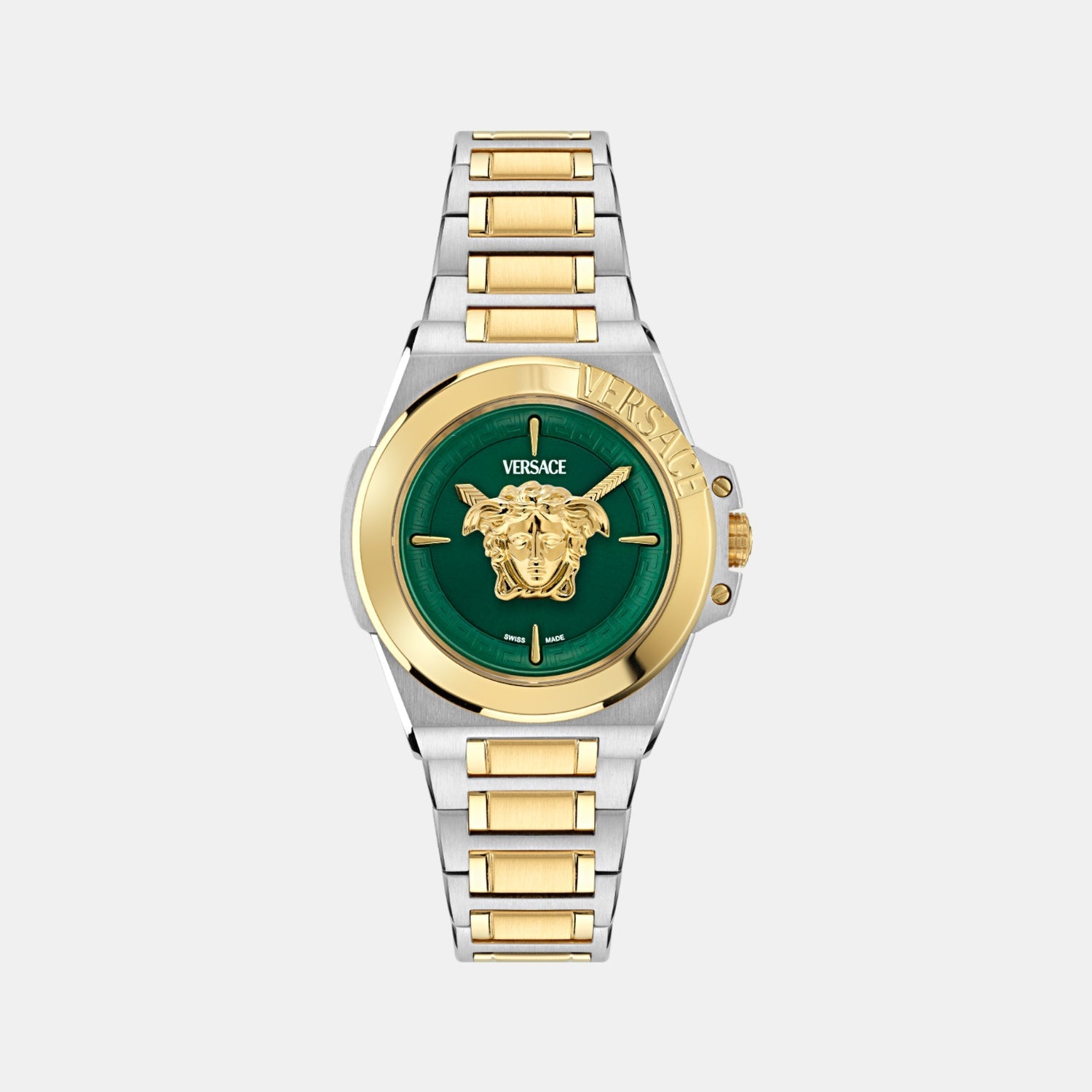 Versace HeraWomen Quartz Green Dial Analog Stainless Steel Watch VE8D00524