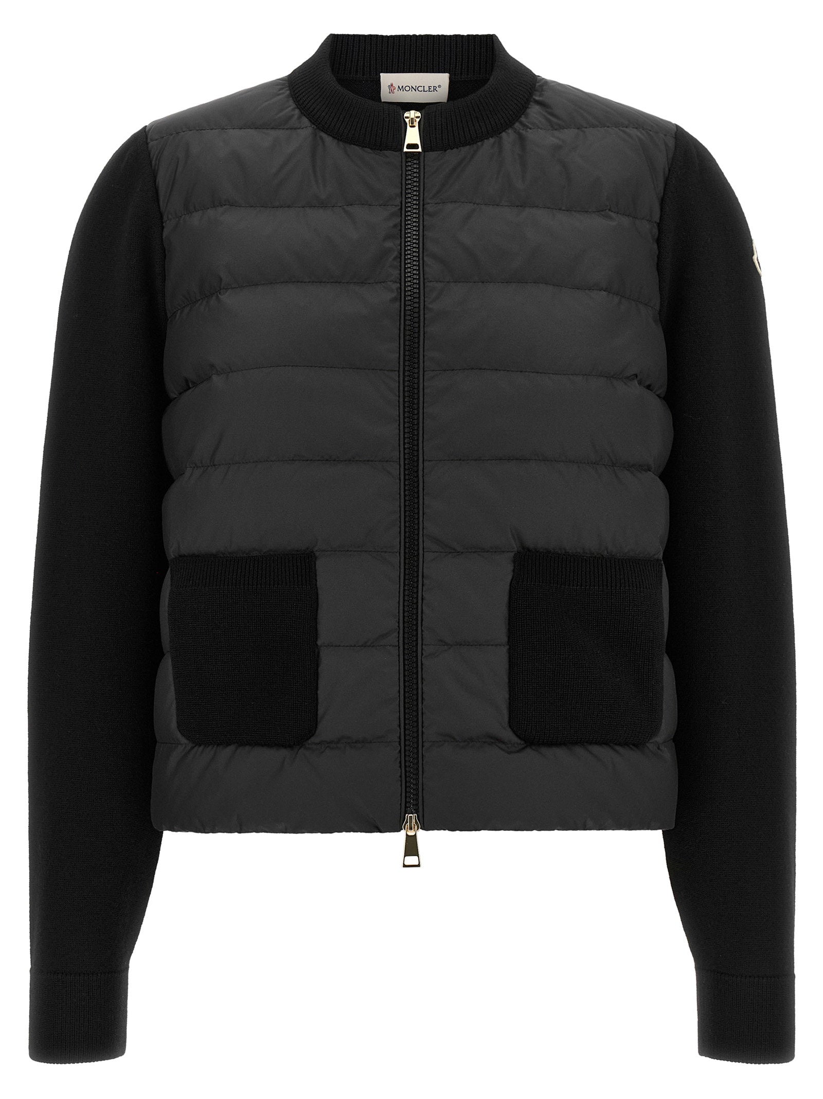 Moncler Padded Cardigan – 100% polyester