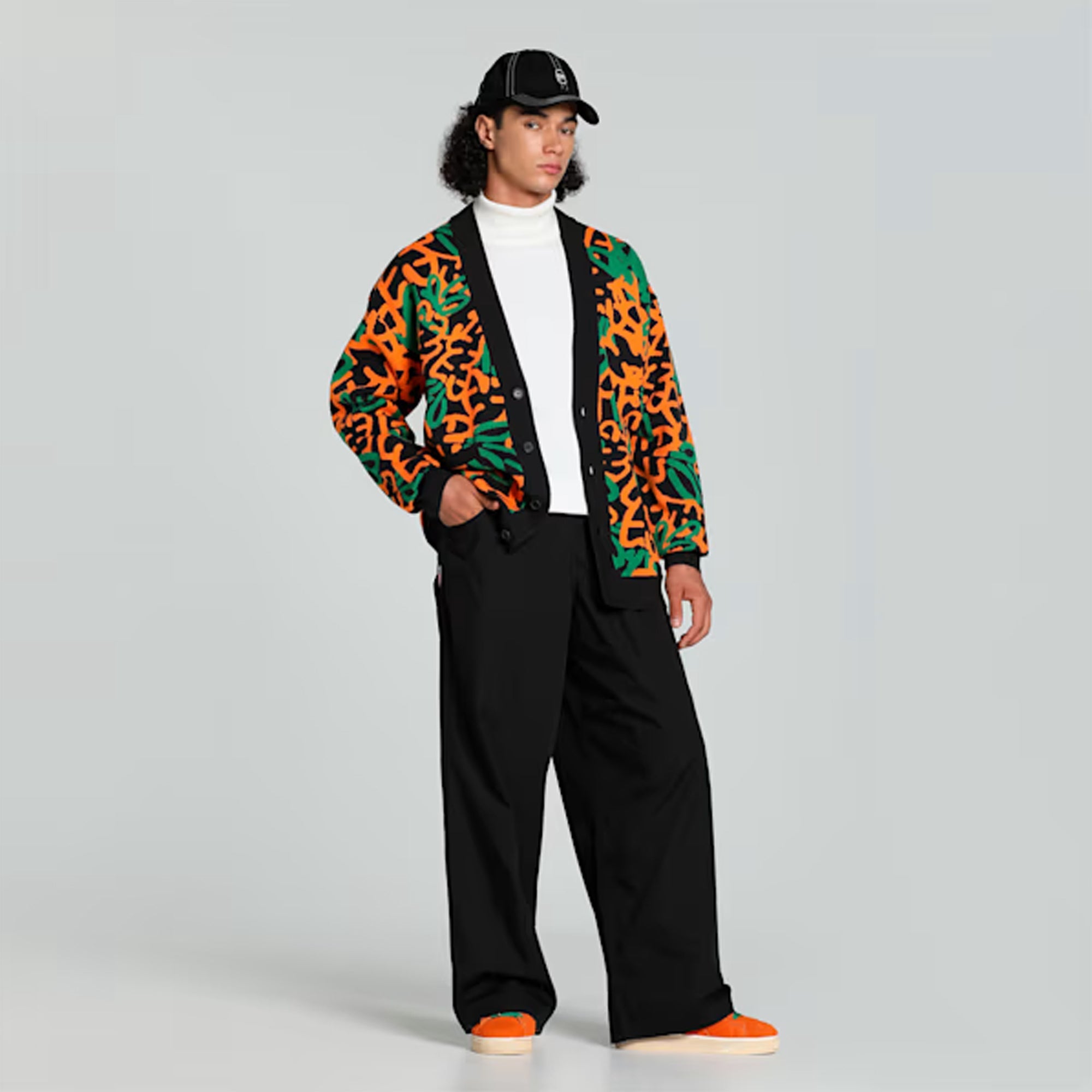PUMA | x CARROTS RELAXED FIT CARGO PANTS { BLACK - view 9