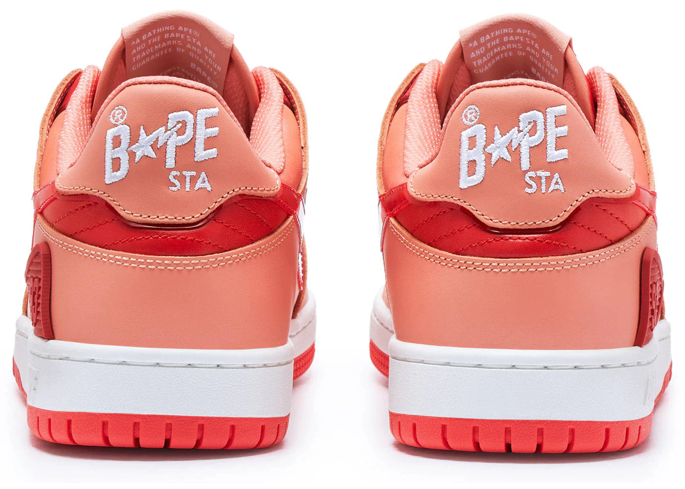 A Bathing Ape Bape SK8 Sta Red Gradation - view 2
