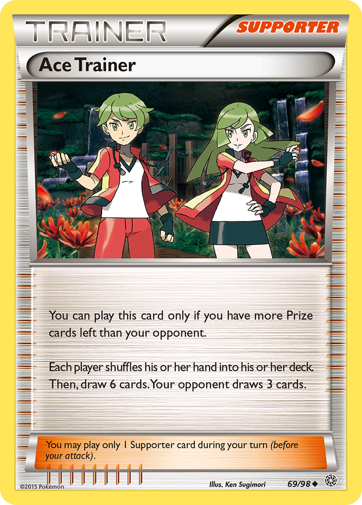 Uncommon xy7-69 reverse – Pokémon Ace Trainer - 69/98 - Uncommon [xy7-69] [Reverse Holo] - Ace Trainer - 69/98 - Uncommon