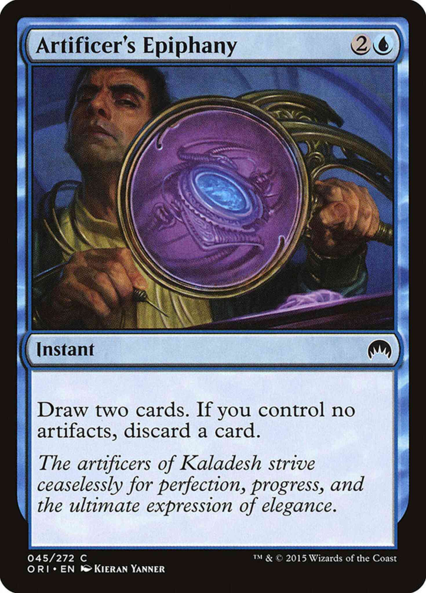Epiphany 45 magic – Artificer's Epiphany [45] [Magic Origins] [Non-Foil]