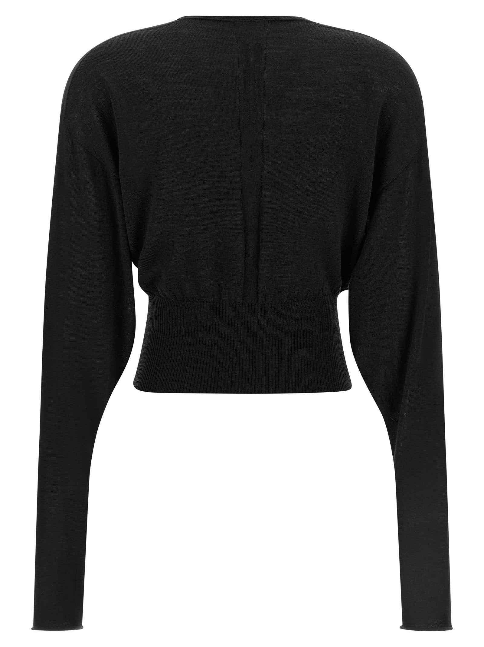 Rick Owens V Cropped Top – 100% cotton - view 2