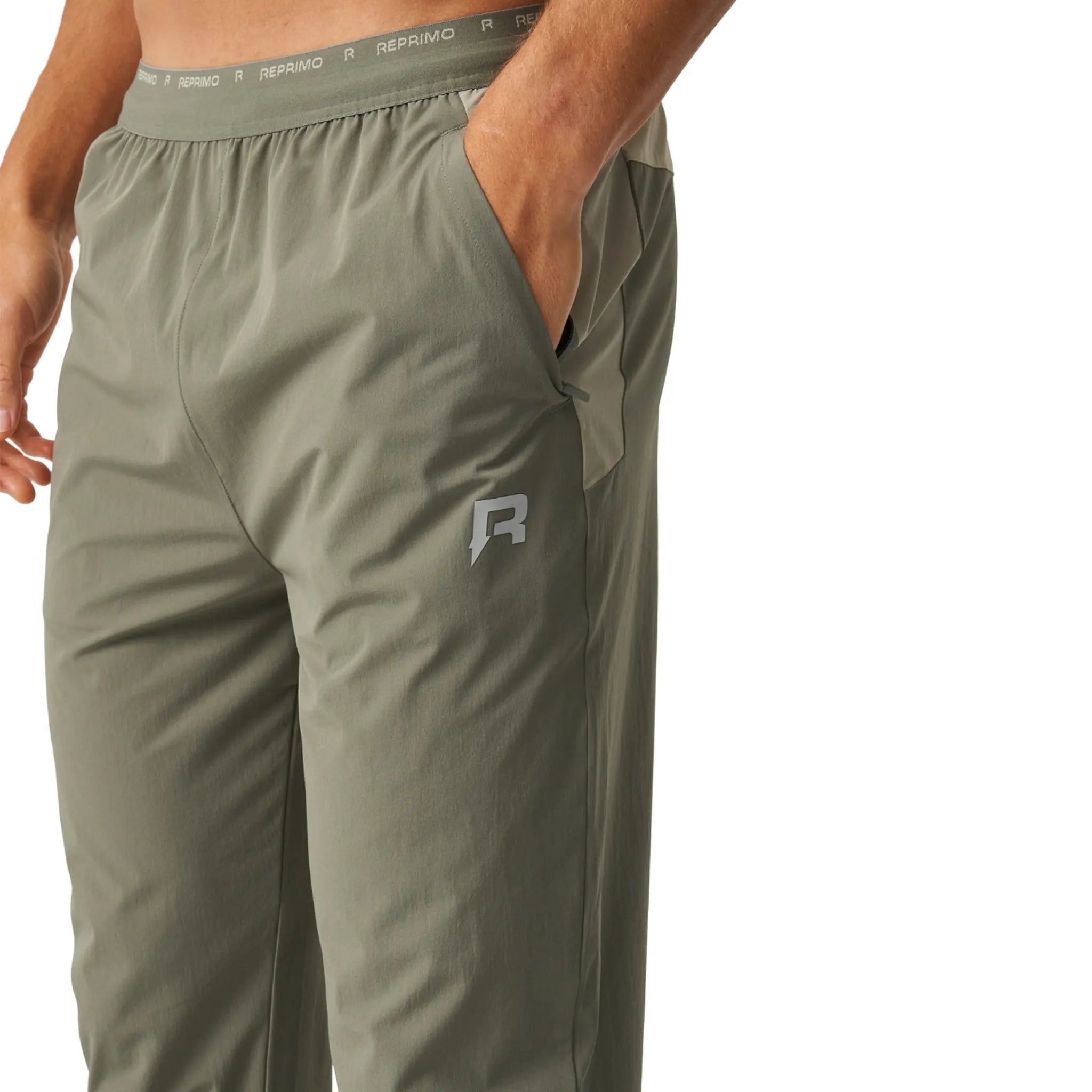 Reprimo Flight Khaki Sand Track Pants - view 3