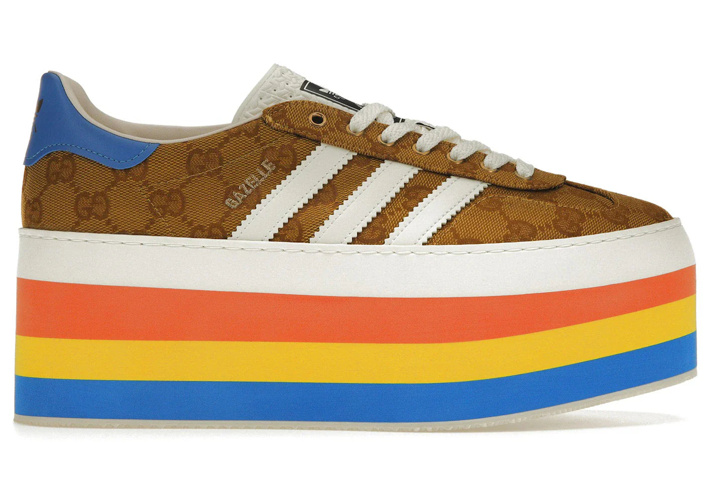 Adidas Gazelle Adidas X Gucci Gazelle Original Gg Multicolor Platform (Women'S)