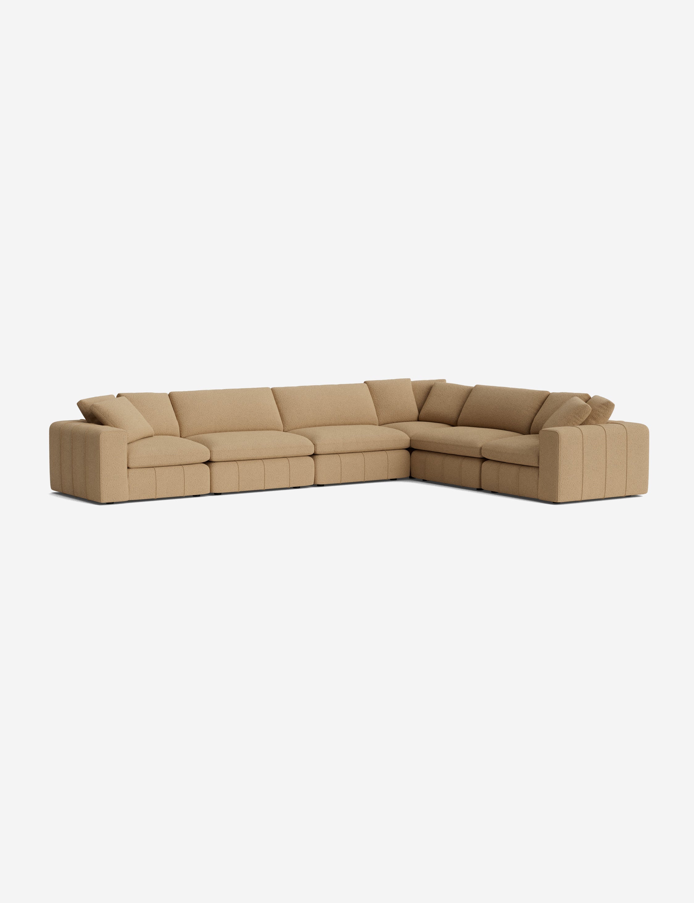 Lulu and Georgia Capella Modular Corner Sectional Sofa - view 39