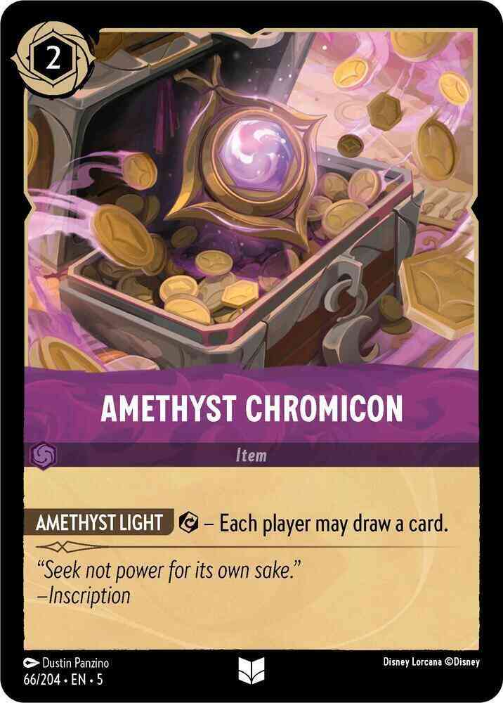 204 shimmering skies – Lorcana Amethyst Chromicon - 66/204 [Shimmering Skies] [Non-Foil]