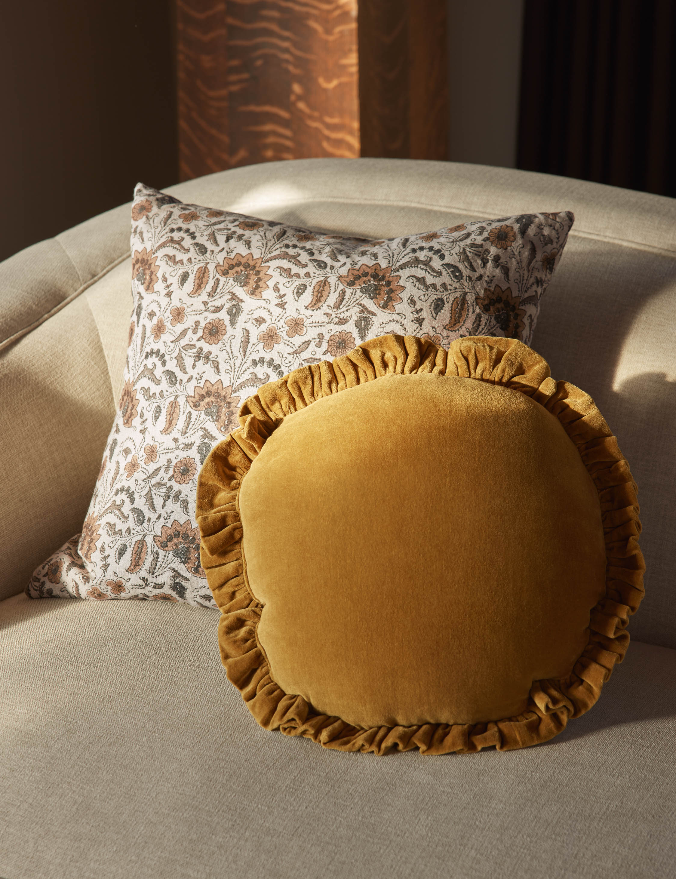 Lulu and Georgia Eames Linen Pillow - view 30