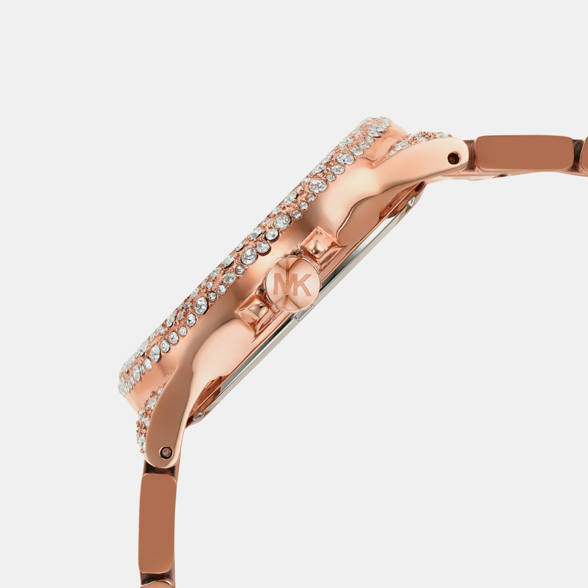 Michael Kors Camille Women Quartz Rose Gold Dial Chronograph Stainless Steel Watch MK6961 - view 3