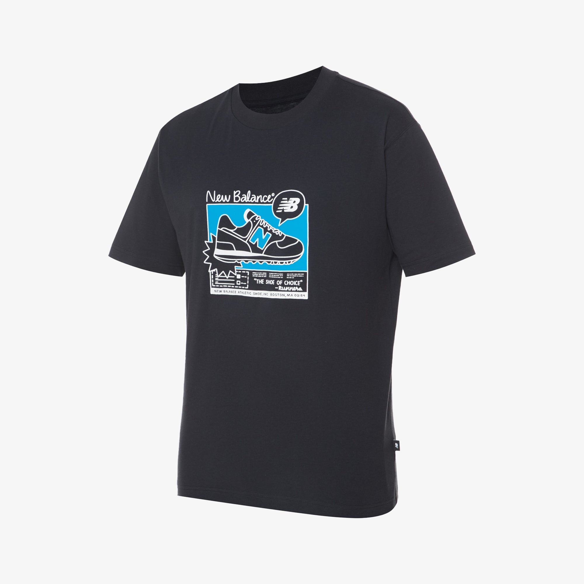 New Balance | ADVERT GRAPHICS T-SHIRT { BLACK