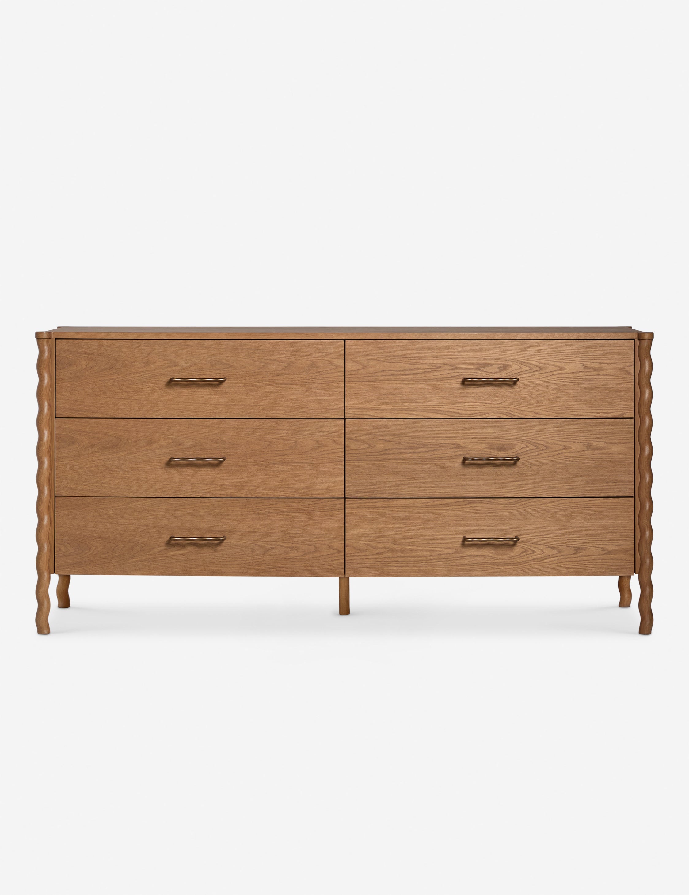 Lulu and Georgia Norma 6-Drawer Dresser – Natural