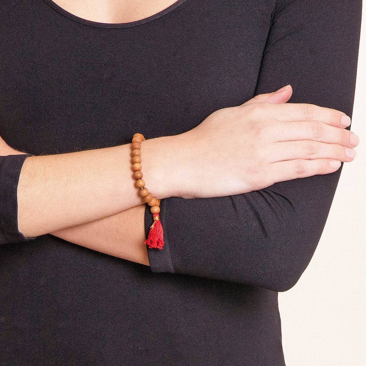 Tiny Rituals Sandalwood Wrist Mala - view 2