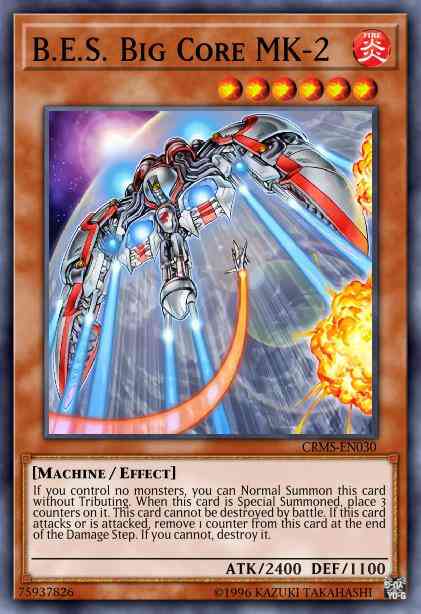 S big core – Yu-Gi-Oh! B.E.S. Big Core MK-2 - CRMS-EN030 - Rare - Unlimited