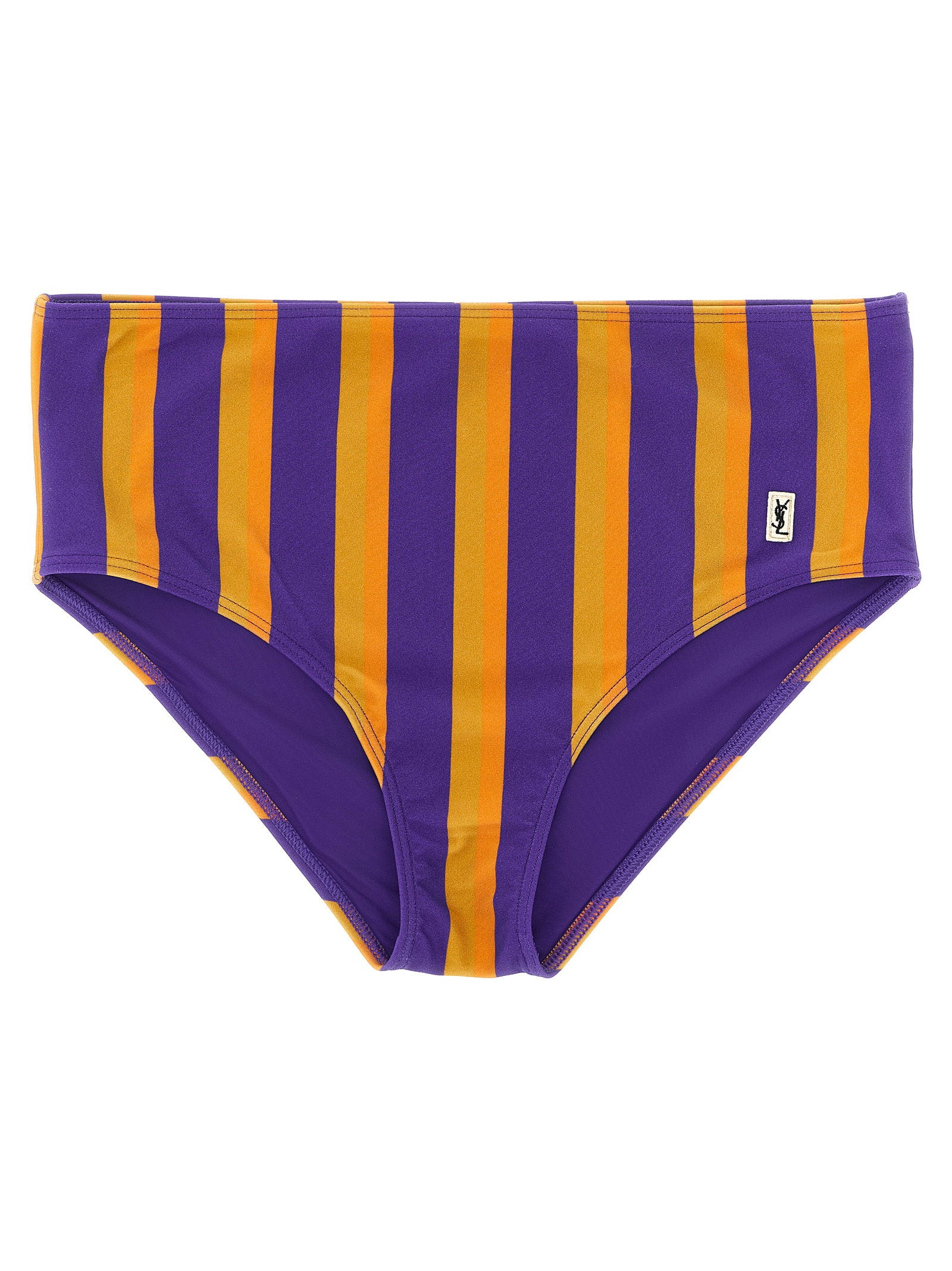 Saint Laurent Striped Bikini Briefs