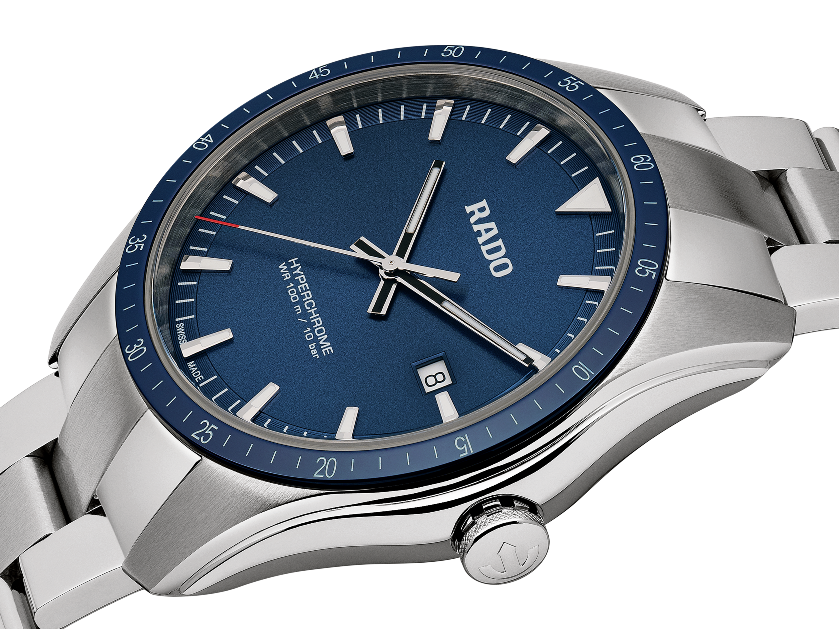 Rado Hyperchrome Blue Dial Men 44.9mm