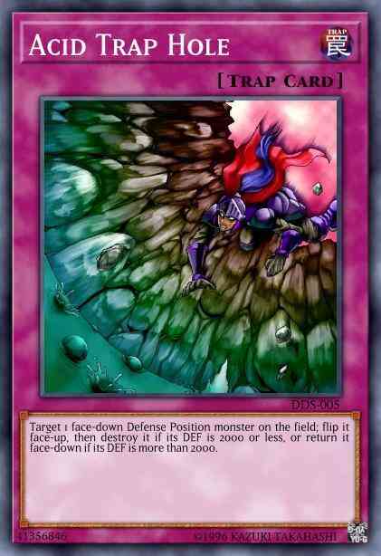 Yu-Gi-Oh! Acid Trap Hole - MIL1-EN044 - Rare - 1st Edition