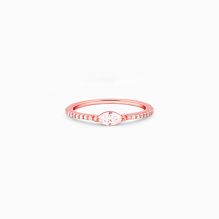 GIVA Jewellery Rose Gold Pristine Ring