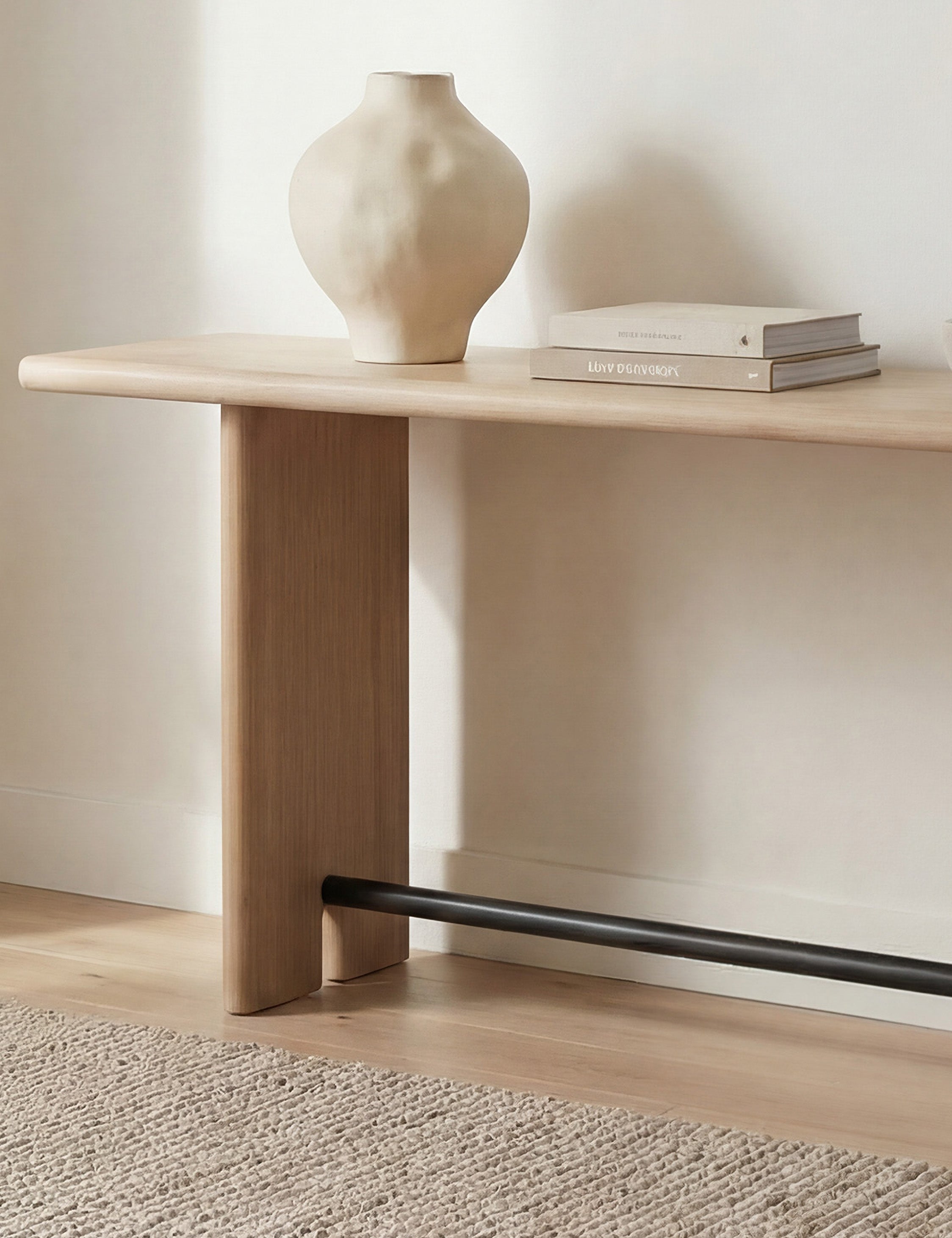 Lulu and Georgia Blaise Console Table – Natural - view 2