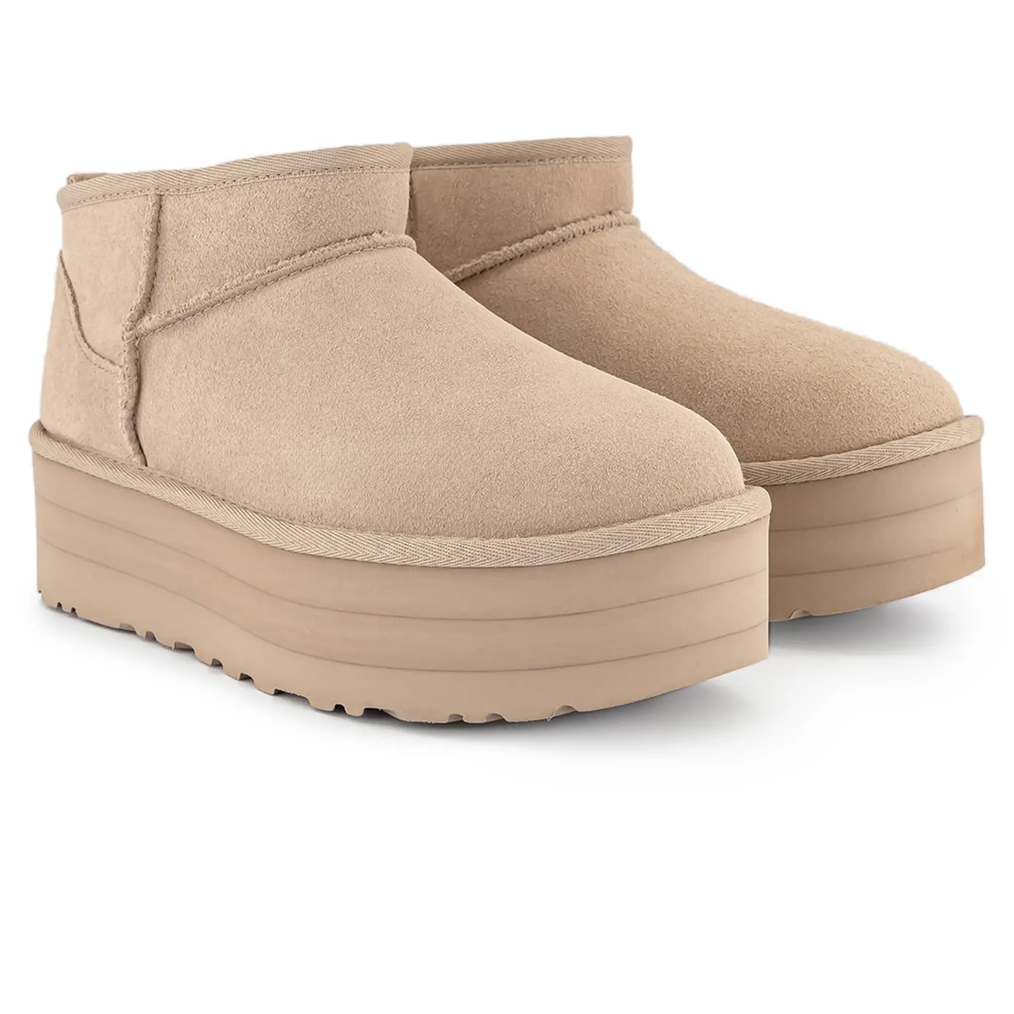 UGG Classic Ultra Mini Platform Sand (W) – Beige - view 2