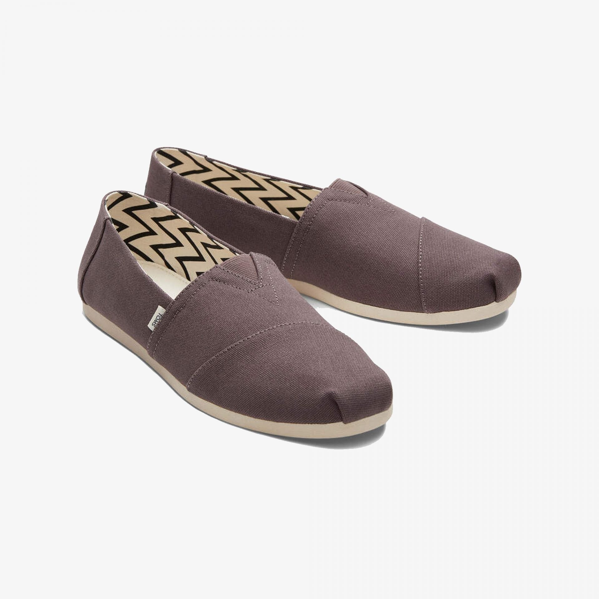 Toms | ALPARGATA RECYCLED COTTON CANVAS { CHARCOAL GREY