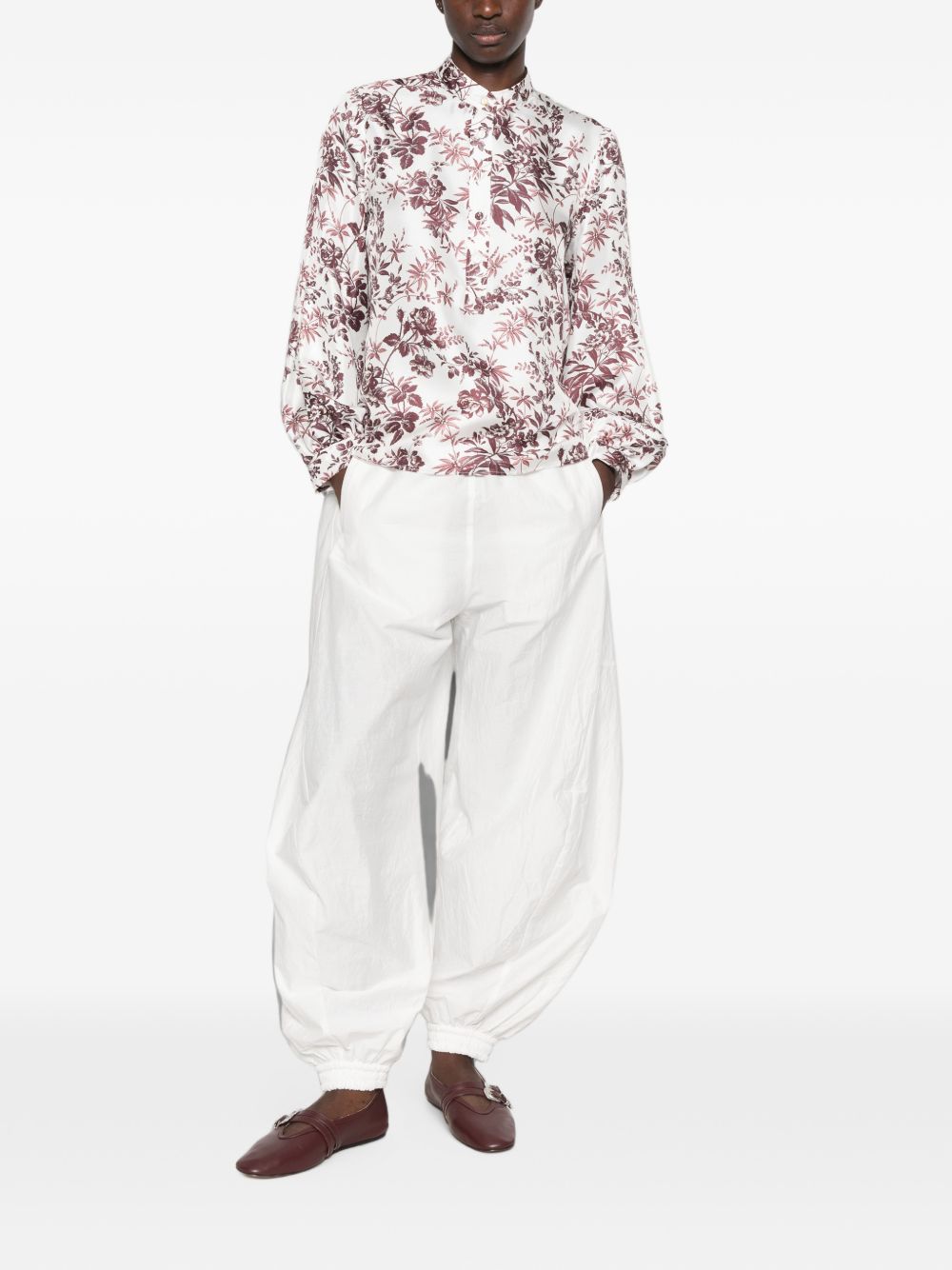 TRAME AUREE Shirt – SILK 100% - view 3