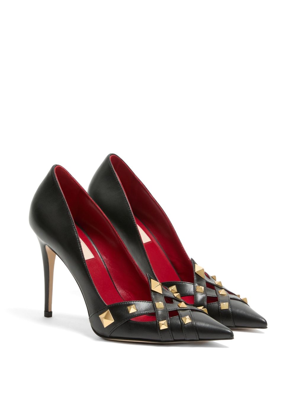 Valentino Garavani With Heel BLACK – Calf Leather 100% - view 7