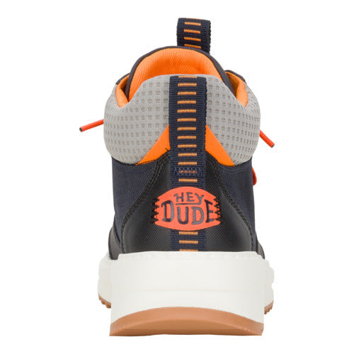 HEYDUDE shoes Tahoe Explore - Navy/Orange – Men's - view 5