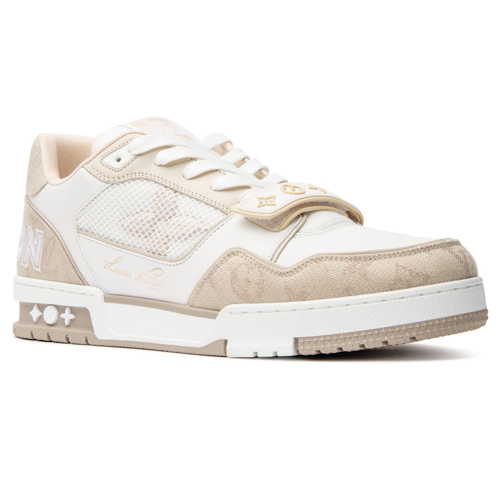 Louis Vuitton LV Monogram Beige Sneaker - view 2